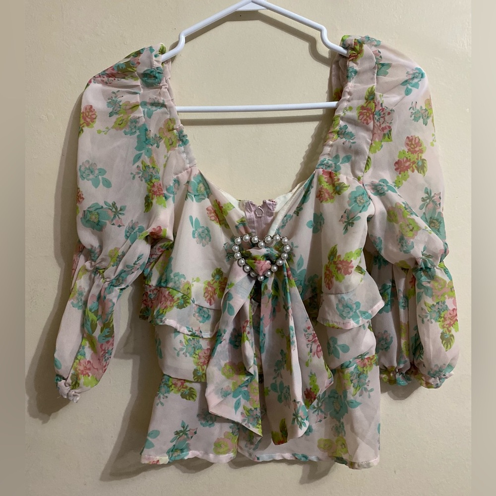 Sexy Floral Top